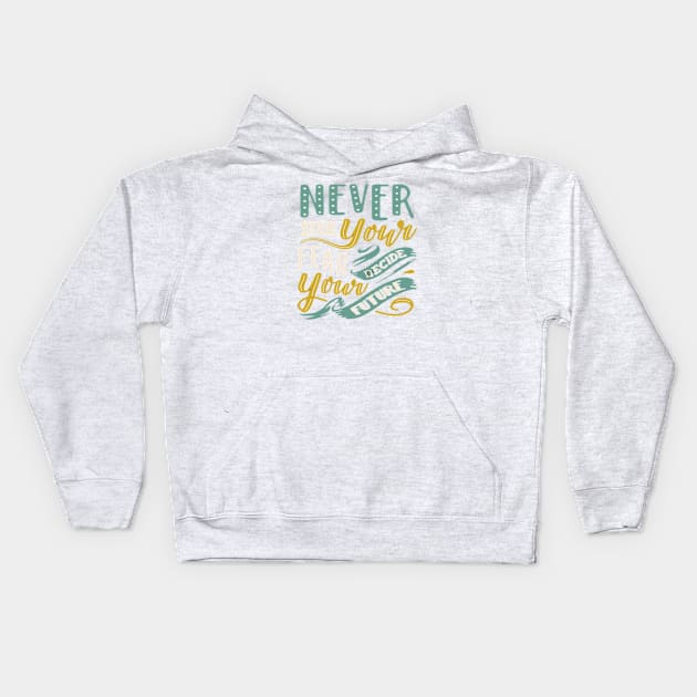 Positive mindset Kids Hoodie by Ayafr Designs